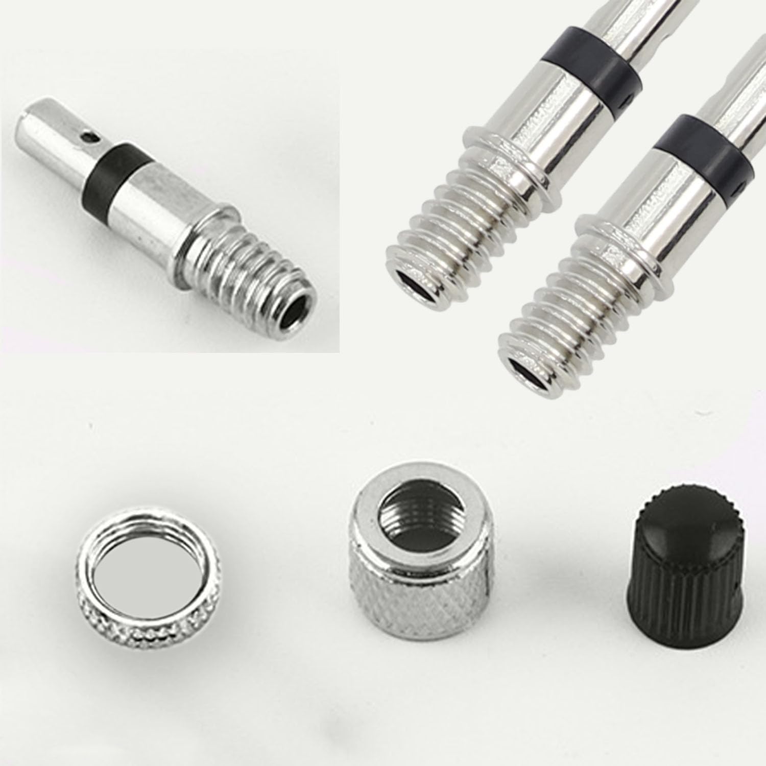 Valve tubeless pour pneu vtt sans chambre à air, montage universel