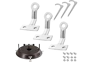 Ground-Mounted Heater Fixture: Feet Firmly Planted