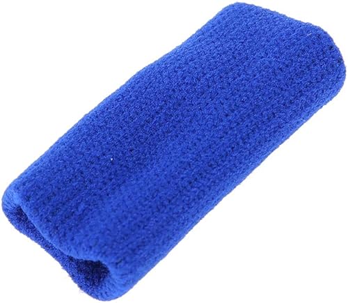Miniatura 9 de Envolturas para dedos, 10 unidades elásticas y flexibles para los dedos, protector de dedos para la artritis, dedos o baloncesto (azul)