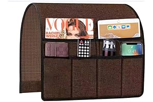 Lifetime Warranty Couch Remote Caddy, Premium Recliner Armchair Caddy, Recliner Remote Holder,...