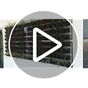Image of Vertical Hanging Pot 5x5x5 Inch (Pack of 12) | Strong Hanging Planter for Balcony, Home Garden & Wall Decor | Finish Indoor Outdoor Plant Pots
