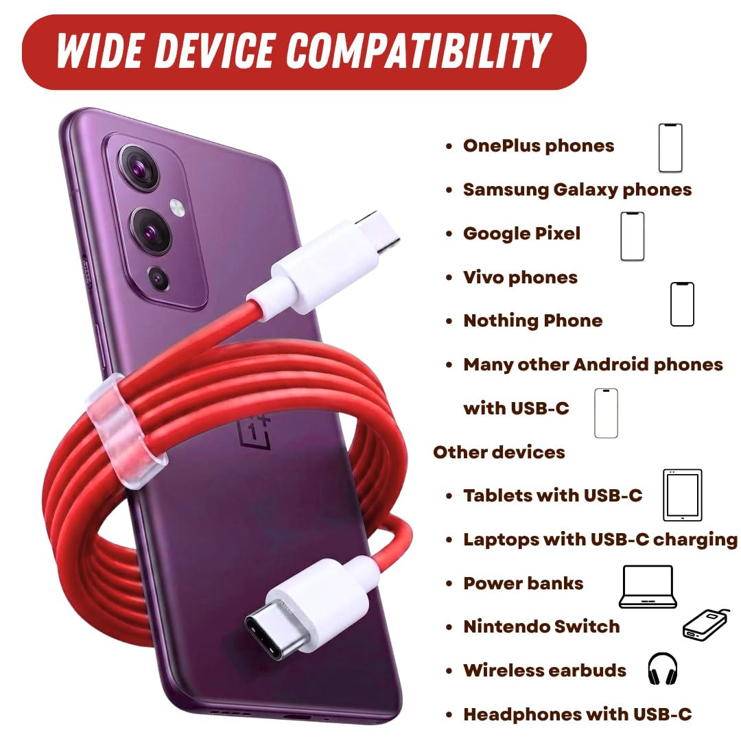 AINE Fast Charging USB-C Cable for OnePlus -5 AINE Fast Charging USB-C Cable for OnePlus -5