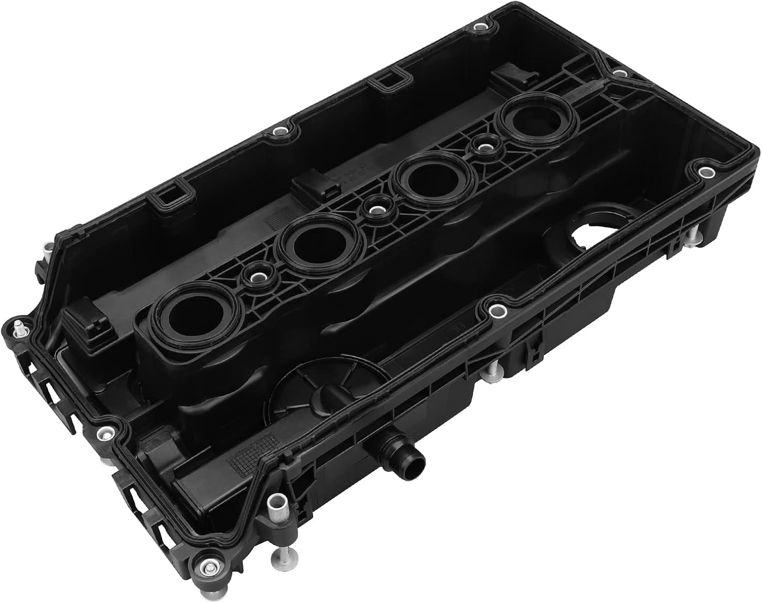 Engine Valve Cover Kit Compatible with Chevy Cruze 2010-2016, Sonic 2012-2018, Trax 2013-2020, Aveo/Aveo5 2009-2011, 1.6L 1.8L L4 Engines, Replaces 55558673 55564395