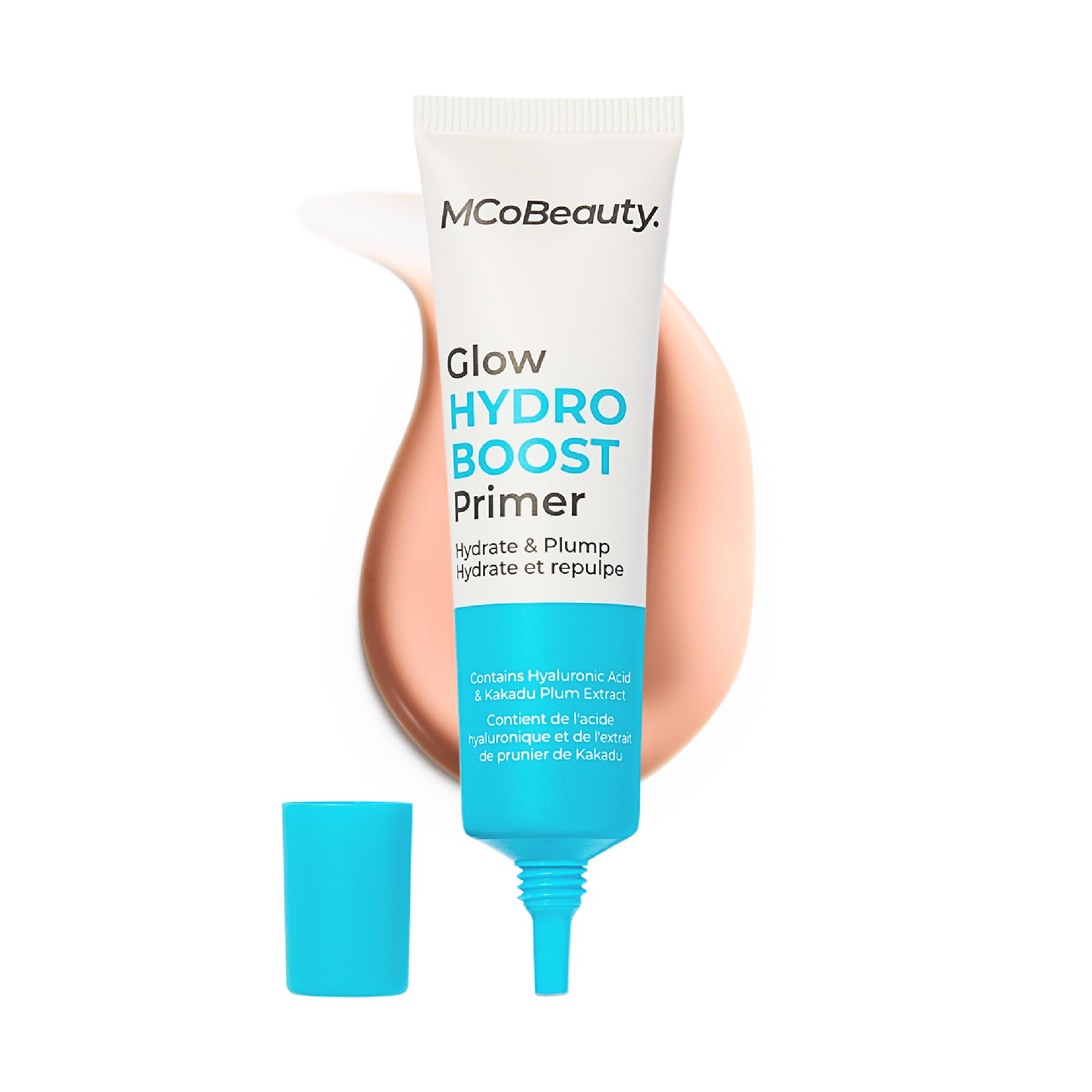 MCoBeauty, Glow Hydro Boost Primer Makeup, Prep Primer with Hyaluronic Acid and Kakadu Plum Extract