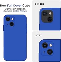 Vista 589 de FireNova Designed for iPhone 13 Pro Max Case, Silicone [Camera Protection] Phone Case with [2 Screen Protectors], Soft Anti-Scratch Microfiber Deep