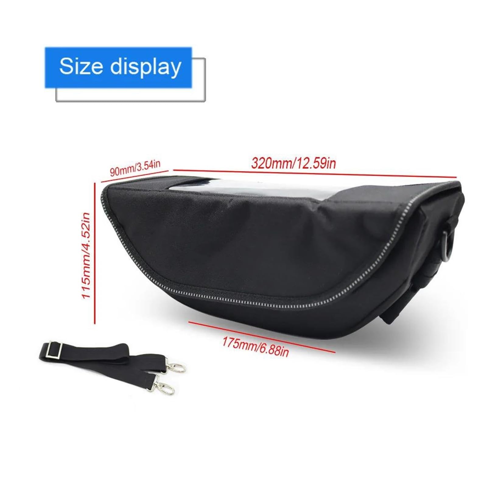 Borsello Manubrio Borsa Moto Per HON&DA NC750X NC 750 X Borsa Da Manubrio Per Moto Portatile E Impermeabile