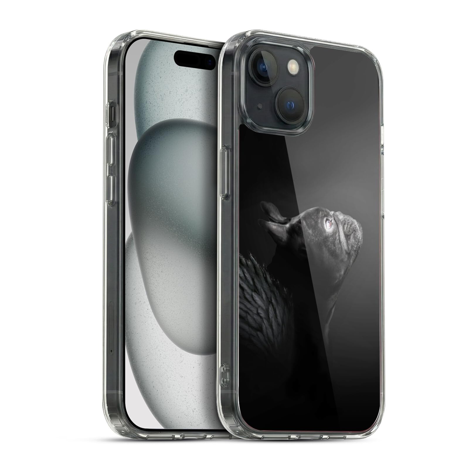 Carcasa suave para iPhone 15 Plus con absorción de impactos de gel 7