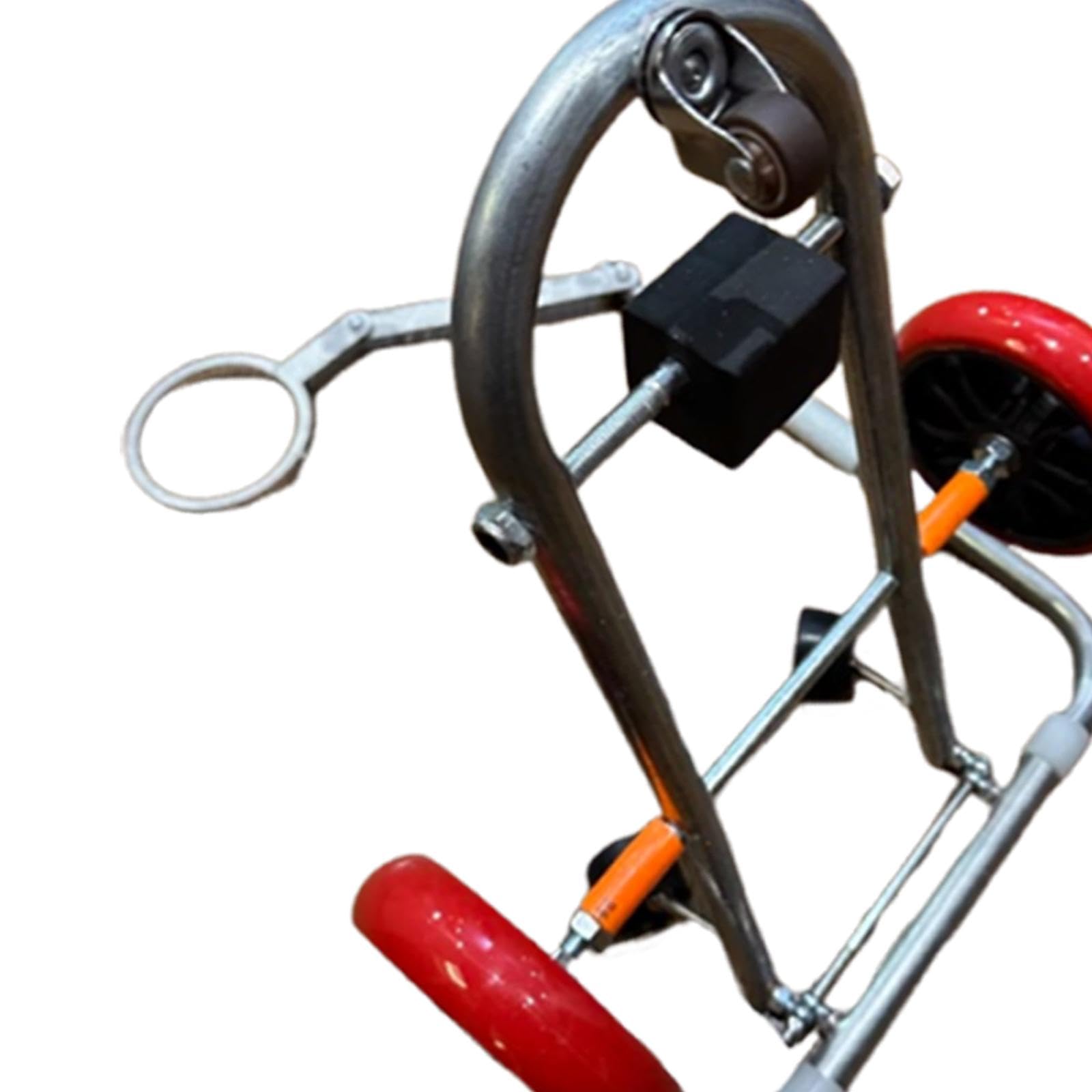 Carrello Sollevatore per WC Portatile, Flessibile, Facile Da Usare E Pieghevole, Ideale per Idraulici.