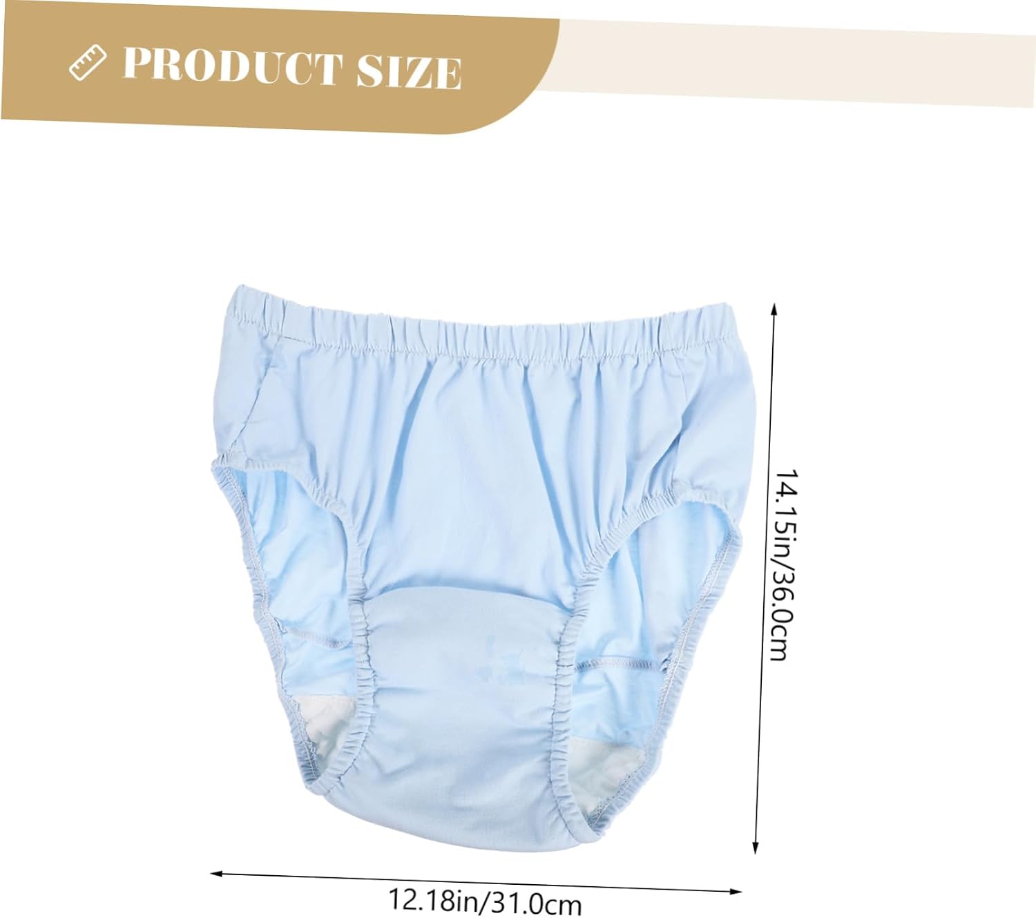 Ipetboom Leakproof Underwear Adult Training Pants Incontinence Panties for Women Diapers Waterproof Underwear for Seniors