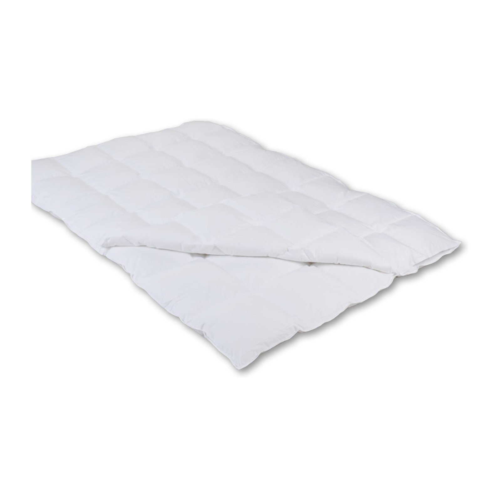Betten Anne Quattro Stagioni di cotone 100% Piuma d' oca 135 x 200 cm (bianco Deutsche) 840 + 350 G, bianco, 135 x 200 cm