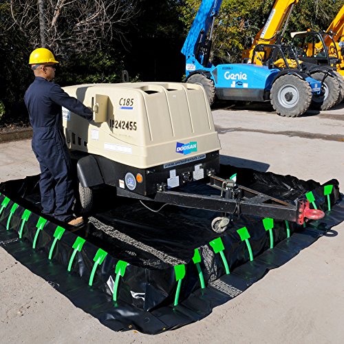 Spill Cont.Berm,StakeWall,4488gal,12ft L