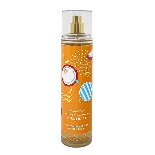 Miniatura 2 de Bath & Body Works Batido de coco batido, paquete de 3 piezas, fragancia en niebla, crema corporal, gel de ducha, con jabón en barra de avena natural