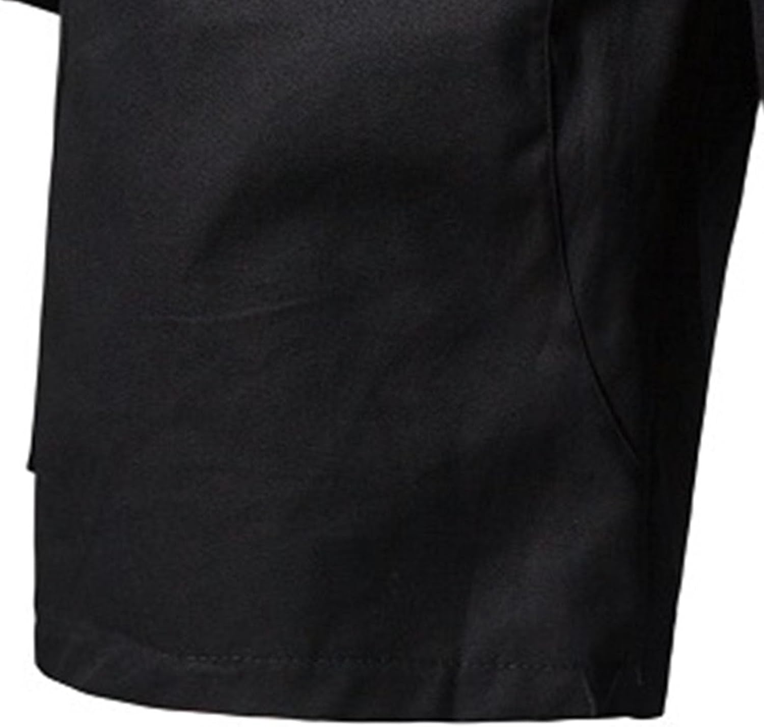 DGHM-JLMY Men's Casual Loose Elastic Waist Shorts Relaxed Fit Breathable Jogger Shorts Drawstring Outdoor Work Shorts