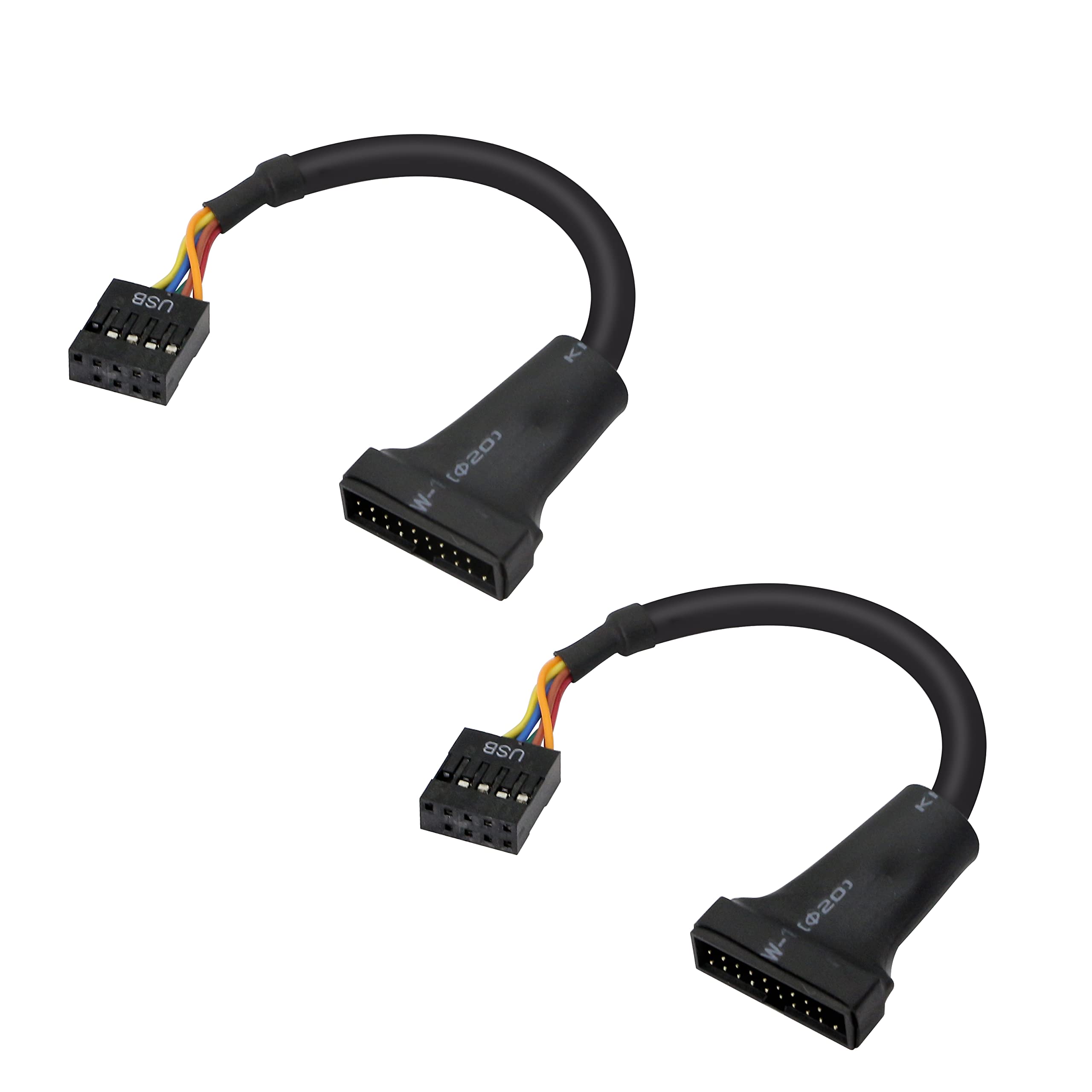 Intestazione USB 3.0 20 Pin Maschio A USB 2.0 9 Pin Femmina - Foto 12