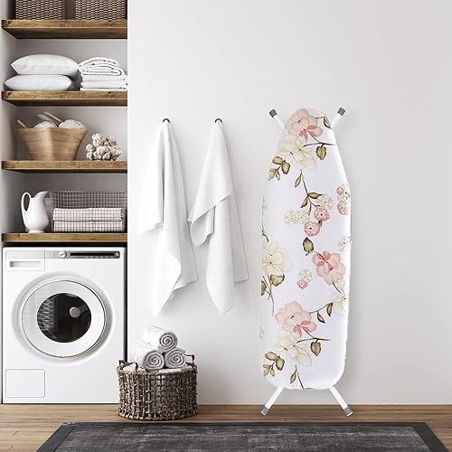 Miniatura 6 de Funda para tabla de planchar 100% algodón, ajuste universal para tabla de planchar que reduce el tiempo de planchado por la mitad, funda de hierro