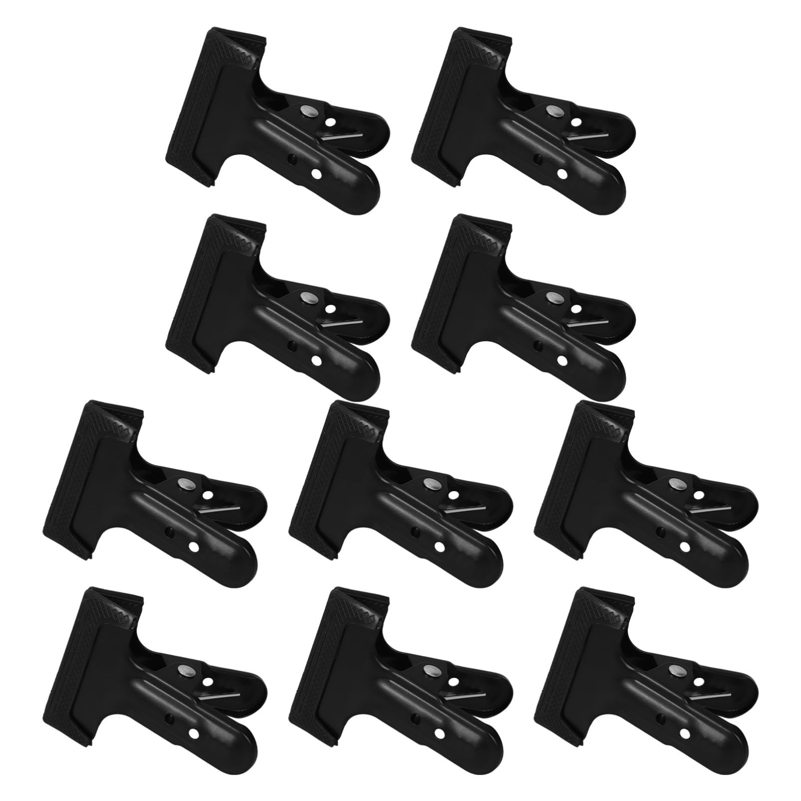 10piezas Abrazaderas Metálicas para Sujetar Pinzas De Resorte para Fotografía Fijación para Estudio y Grabación De Vídeo