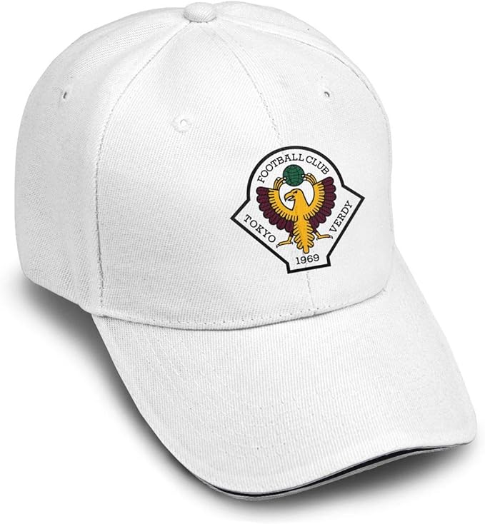 Amazon マイ モダン 大人着 レディース Jリーグ 東京ヴェルディ 日本 プロ サッカー クラブ ロゴ ベースボールキャップ 旅行 帽子 レジャー キャップ 無地 つば長 ソフト 日焼け止め 紫外線防止 White キャップ 通販