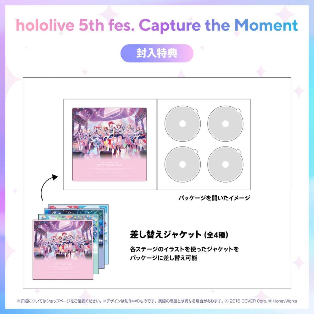 Amazon.co.jp: ホロライブ5th fes Capture the Moment Blu-ray : おもちゃ