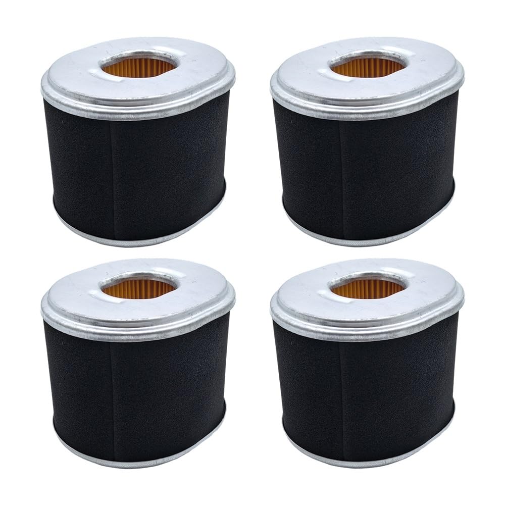 4 Piezas de Filtro de Aire Compatible con GX390, GX340, 13 HP, 11 HP, GX 390, 340, repuestos for Motor de cortacésped.