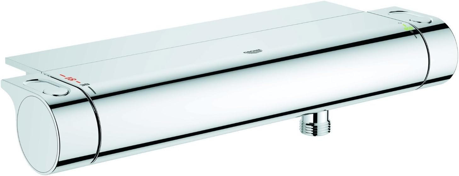 Grohe Grohtherm 800 Thermostatic Mixer Shower Tap, silver, 34463001