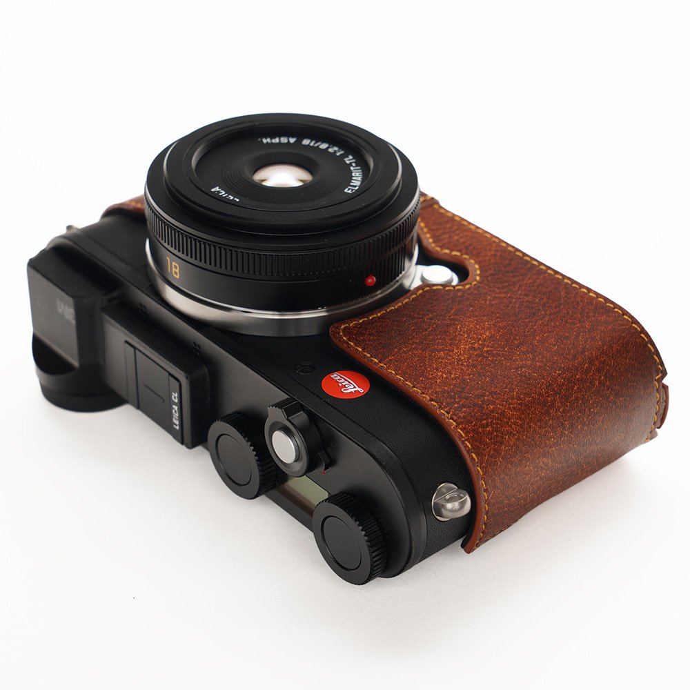 Amazon | TP Original Leica CL 用 ボディーハーフケース ブラウン