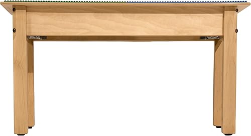 Miniatura 7 de Time-2-Play - Mesa de juego para niños, compatible con ladrillos Lego, madera contrachapada de abedul extra resistente, 35 pulgadas de ancho x 31