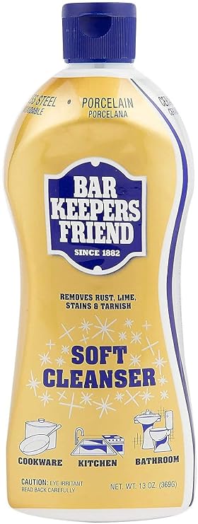 Amazon.com : Bar Keepers Friend Soft Cleaner Premixed Formula | 13 oz ...