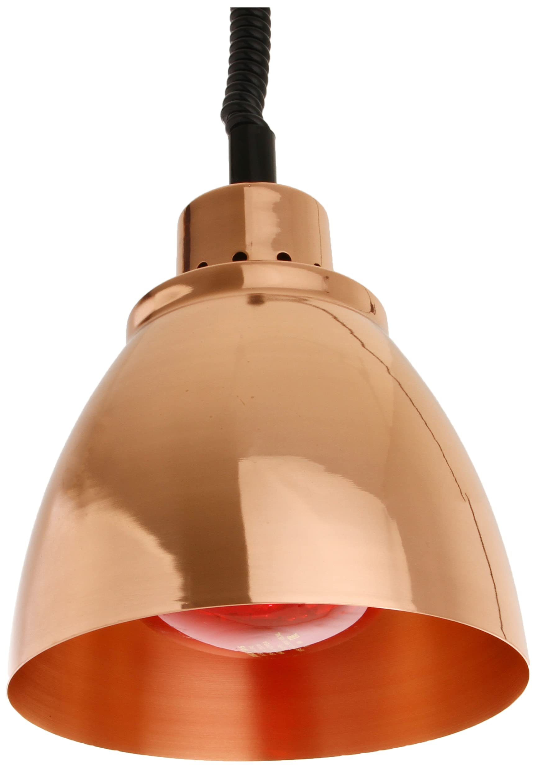 SARO Buffet JULIA Lampe chauffante – Lampe pour la conservation de la chaleur des aliments et des aliments (lampe infrarouge, réglable en hauteur, métal léger robuste, câble spirale résistant) couleur