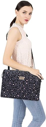 Miniatura 7 de MOSISO Bolsa de computadora portátil para mujer, bolsa de computadora de 15 pulgadas compatible con MacBook, HP, Dell, Lenovo, Asus, Notebook, bolsa