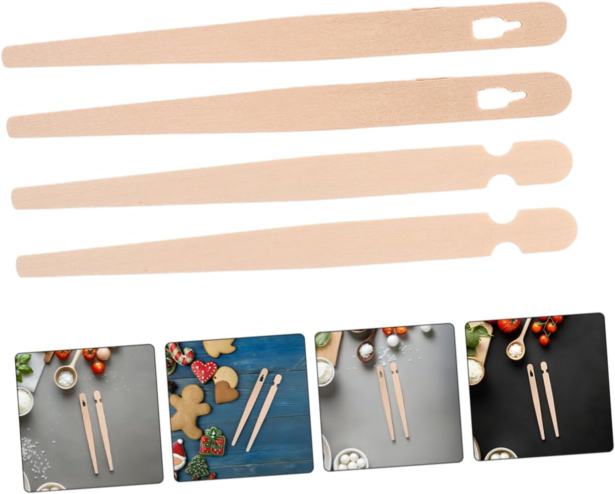 Cabilock 100sets Elegant European Style Food Tongs Party Serving Tongs for Snacks Chopstick Training Tools for Boys and Girls Adults Bread Pastry for Clean Serving