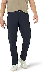 Calça masculina Extreme Motion com frente lisa e afunilada