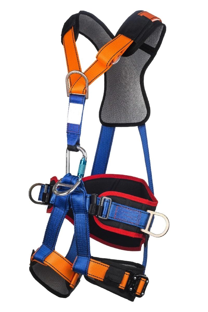 Harnais anti-chute pour échafaudages, certification CE, harnais de sécurité anti-chute réglable,