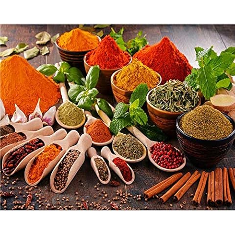 YDPTYANG Niños Puzzle 1000 Piezas Especia De La Cocina De Frutas Adultos De Madera Puzzle Juego Clásico Puzzle Ocio Arte Toys Puzzles Cover