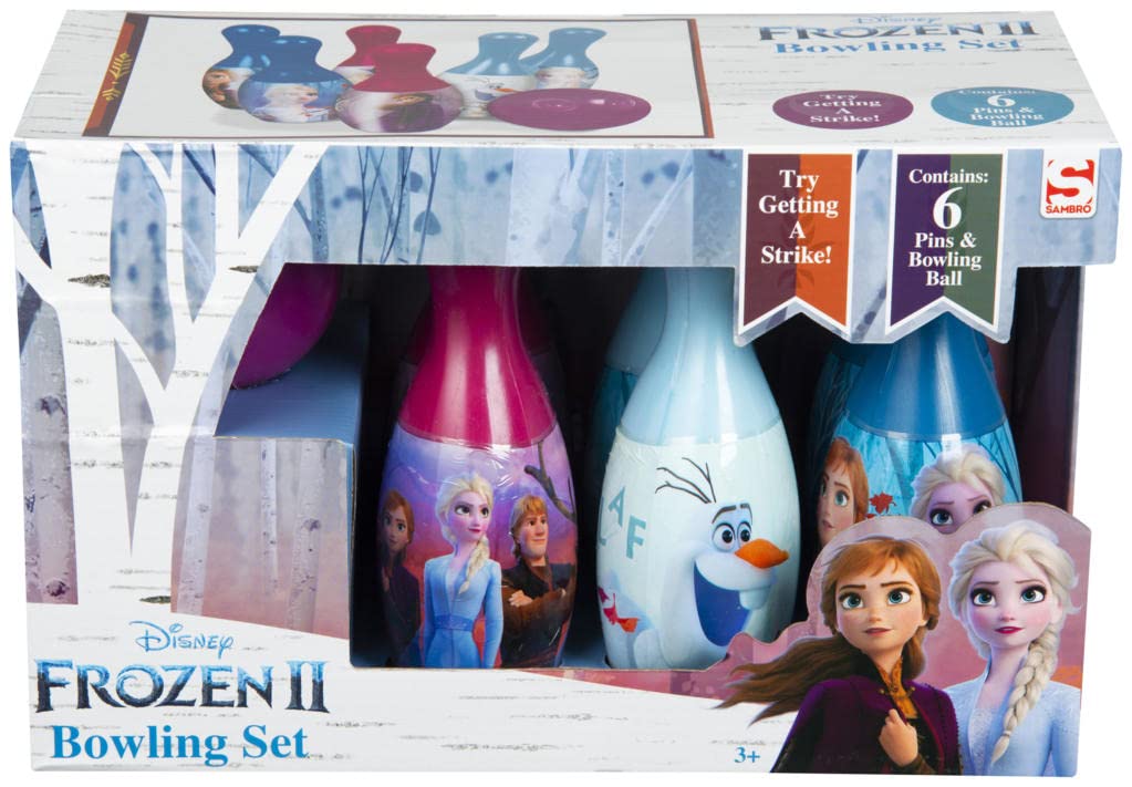 Sambro DFR2-3017 Disney Frozen Bowling Set, II, Multicoloured