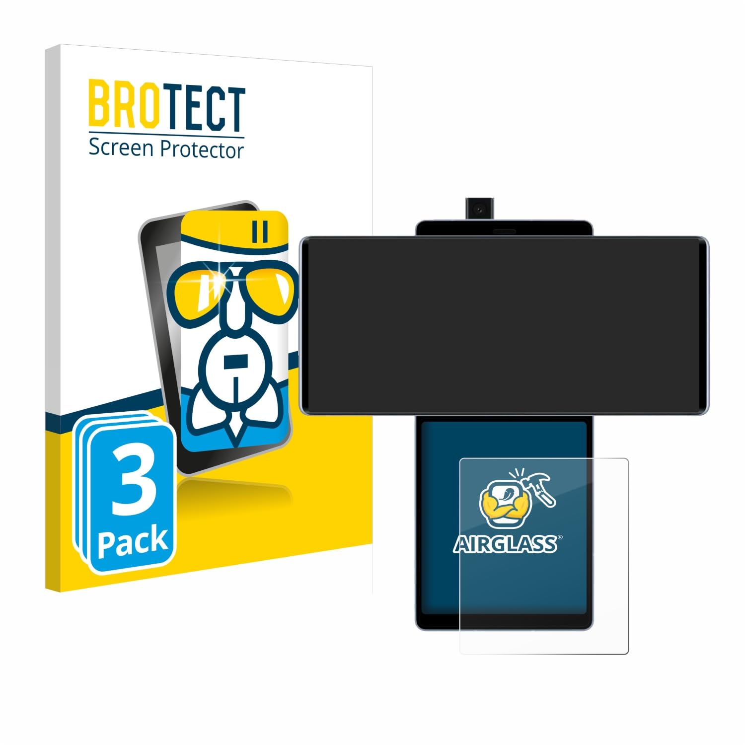 Pellicola Vetro per LG Wing (Display posteriore) Pellicola Protettiva