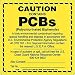 Labelmaster PC4R Caution Contains PCBs Label, 4