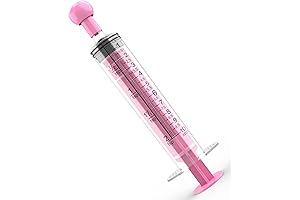 10-Pack 10ml Measurement Syringe with Cap: Precision Dispensing for Labs, Households, and Pet Care