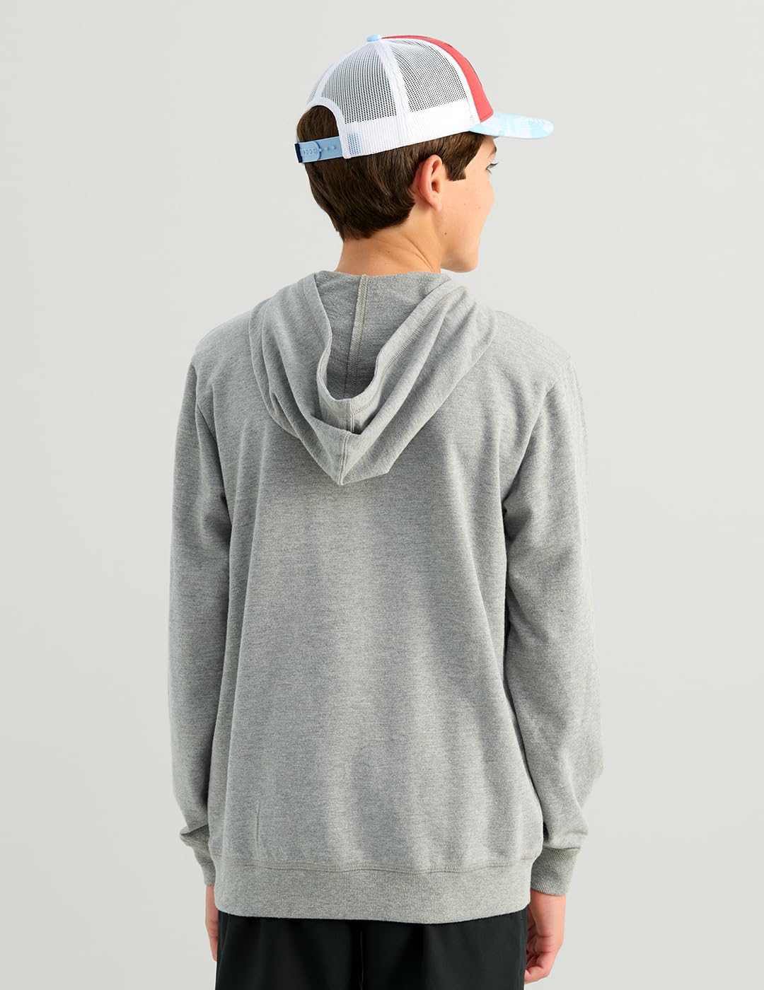 HUK Kids' Edisto Terry Hoodie, Soft Lightweight Pullover, Casual Everyday Fishing Hoodie
