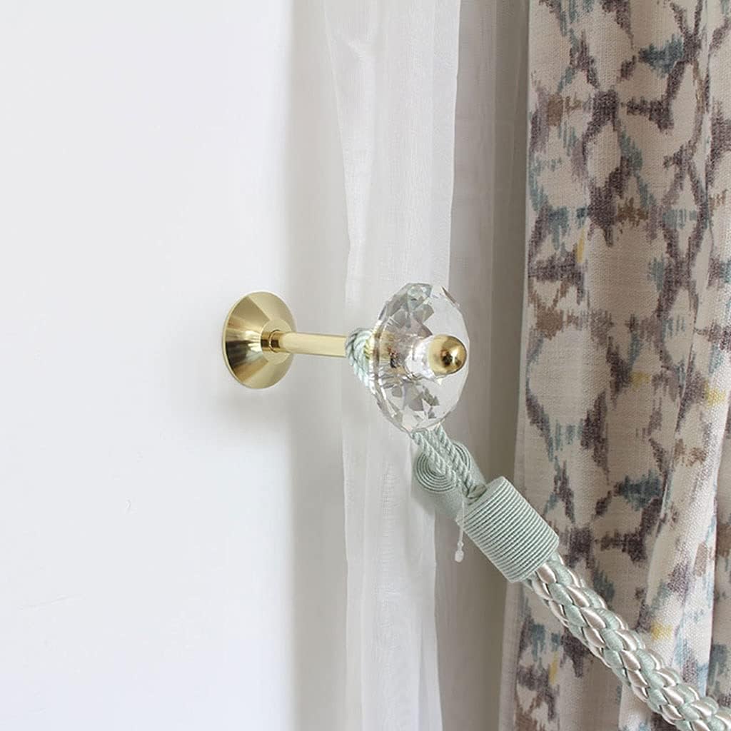 Curtain Clips，Curtain Hooks Curtain Tiebacks Simple Curtain Holdbacks, Modern Curtain Hooks, Home Brass Curtain Fasteners, Creativity Window Decoration, Installation Required