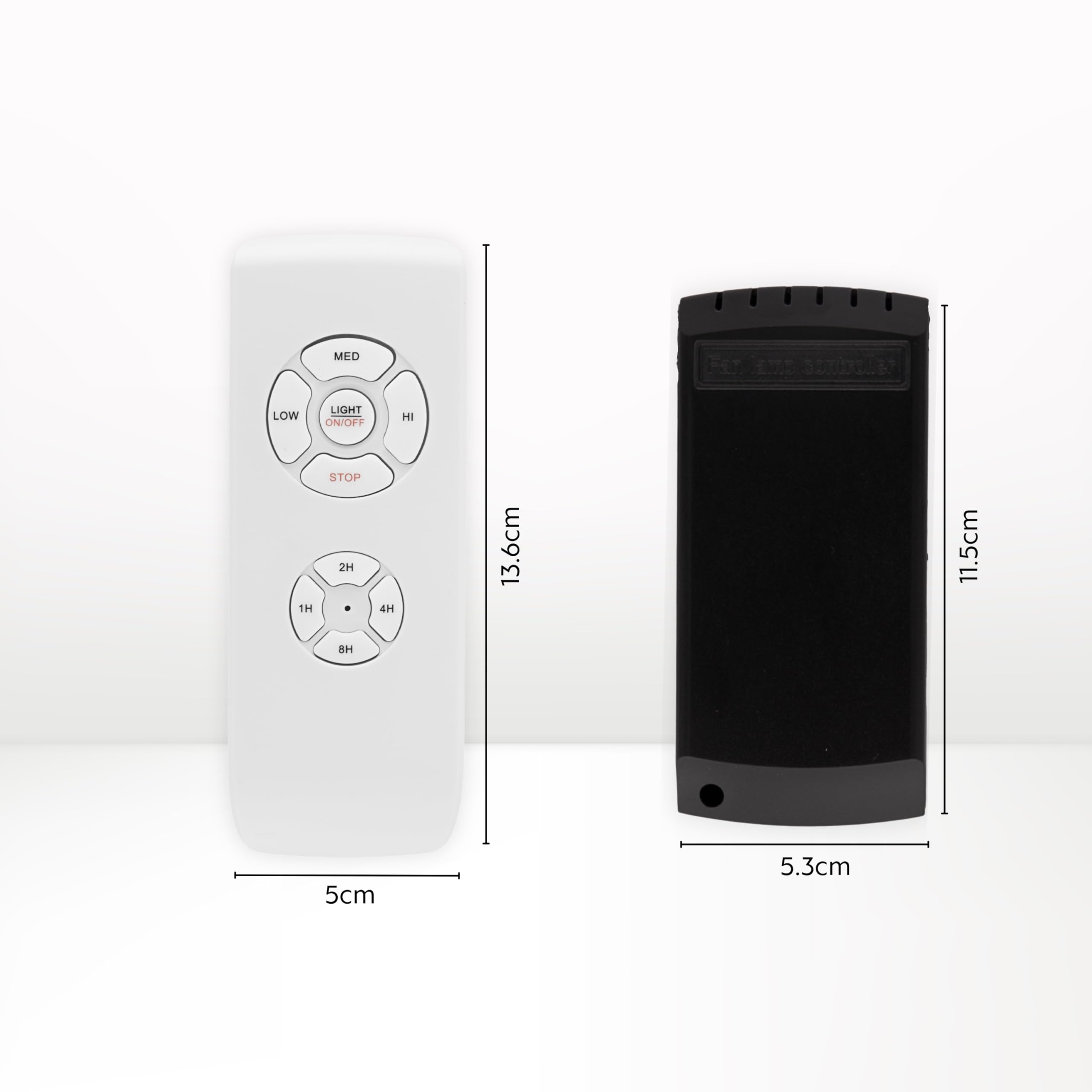 Mando a Distancia Universal para Ventilador de Techo - 3 Velocidades, Control de Luz, Temporizadores - 220V