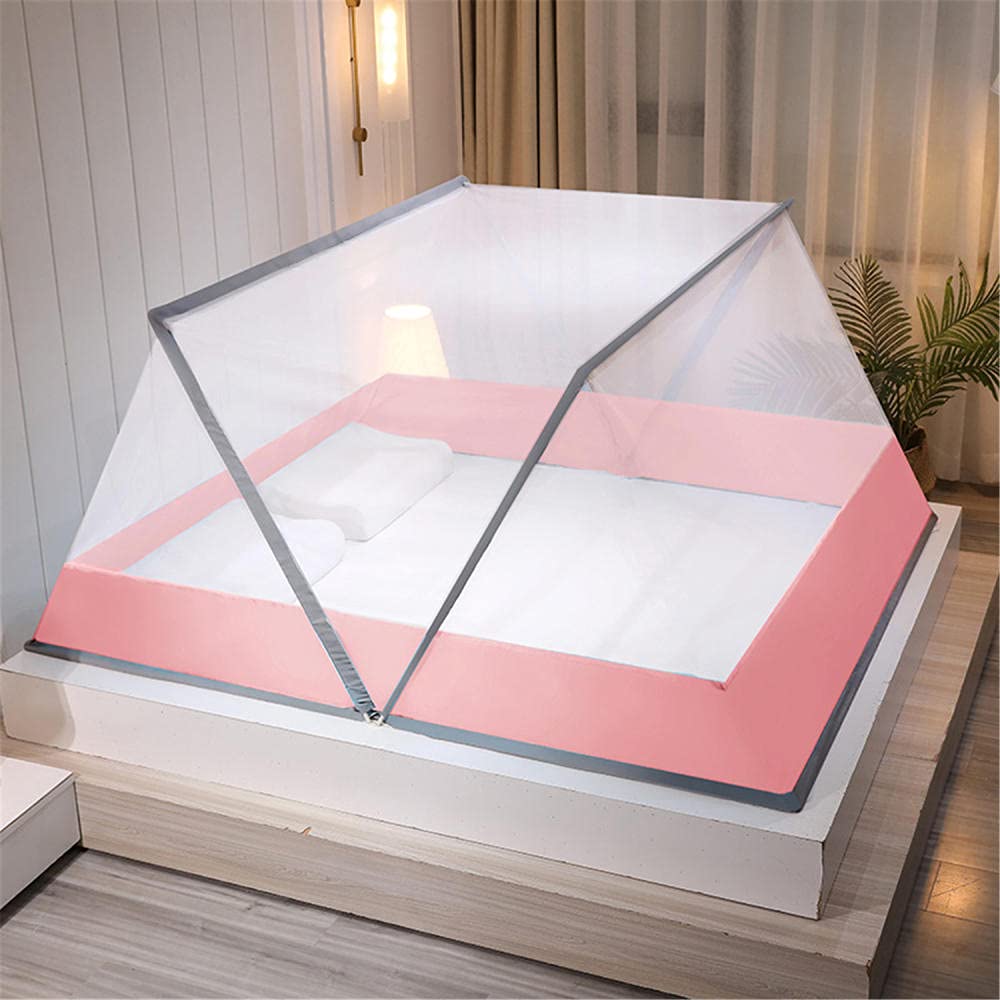 Moustiquaire de lit pliable 160cm pour maison et vacances