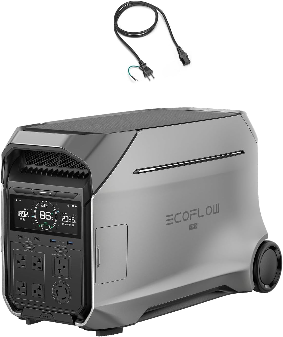 Amazon.co.jp: EcoFlow DELTA Pro3 ポータブル電源 4,096Wh +AC充電