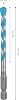 Bosch 1x EXPERT HEX-9 MultiConstruction Drilling Bits (Concrete, Soft floors, Steel, Soft wood, Plastic, Ø 7.00x100 mm, Accessory Rotary Drill/Screws)