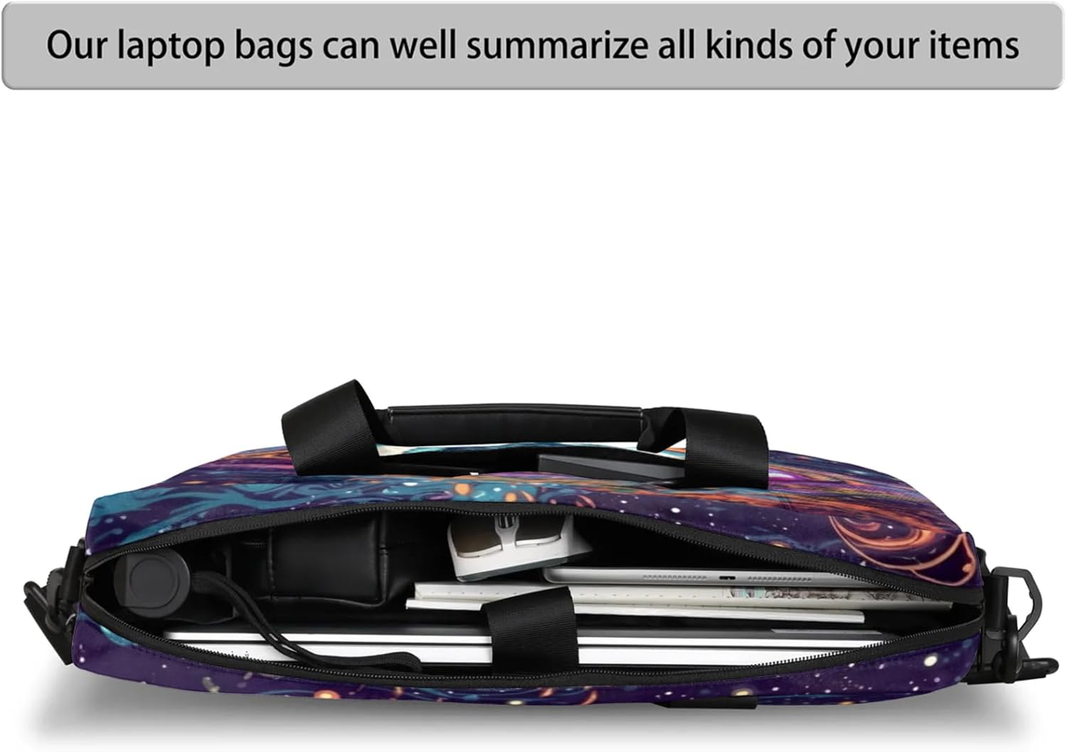 cfpolar Laptop Bag Laptop Satchel Briefcase Adjustable shoulder Carrying for 15 inch-16 inch Laptop-1