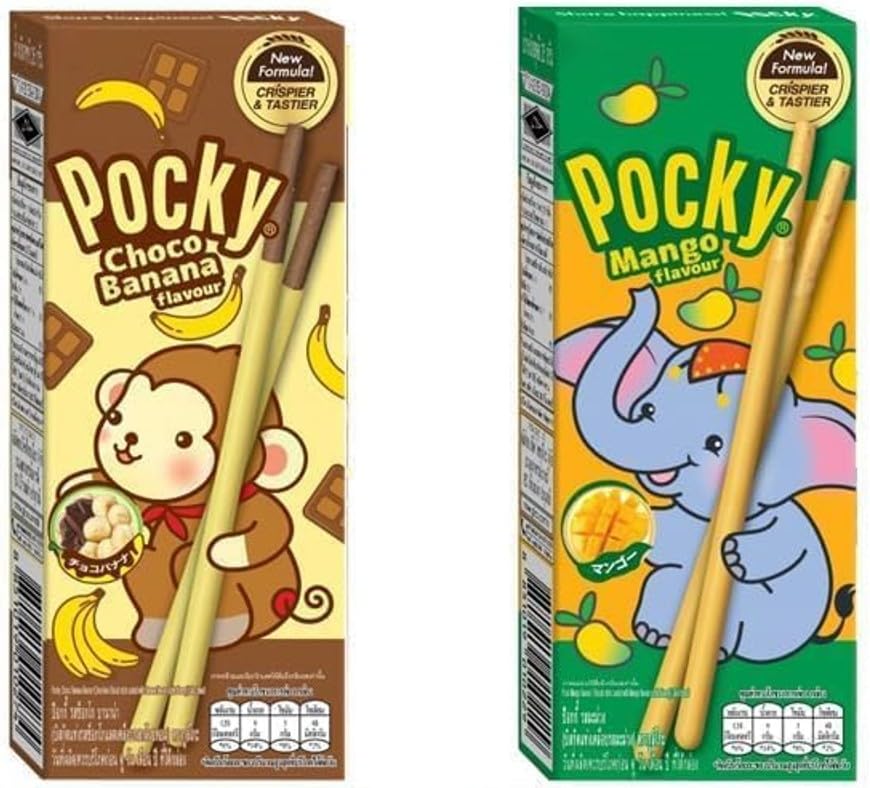 Amazon.com: Pocky Variety Pack (Japanese Snack Pocky Chocolate