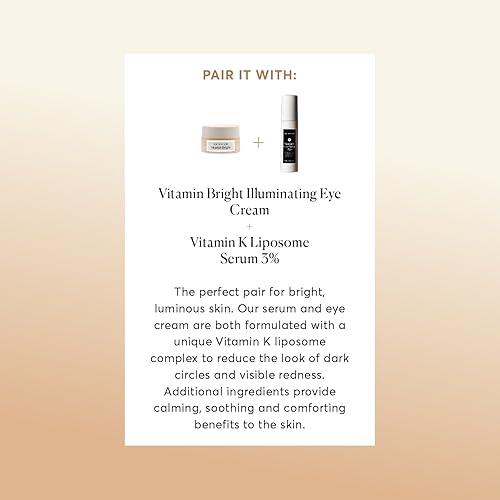 Miniatura 6 de Naturium Vitamin Bright Crema iluminadora para ojos, crema reparadora debajo de los ojos para ojeras, con vitamina K, fitocomplejo y pigmentos