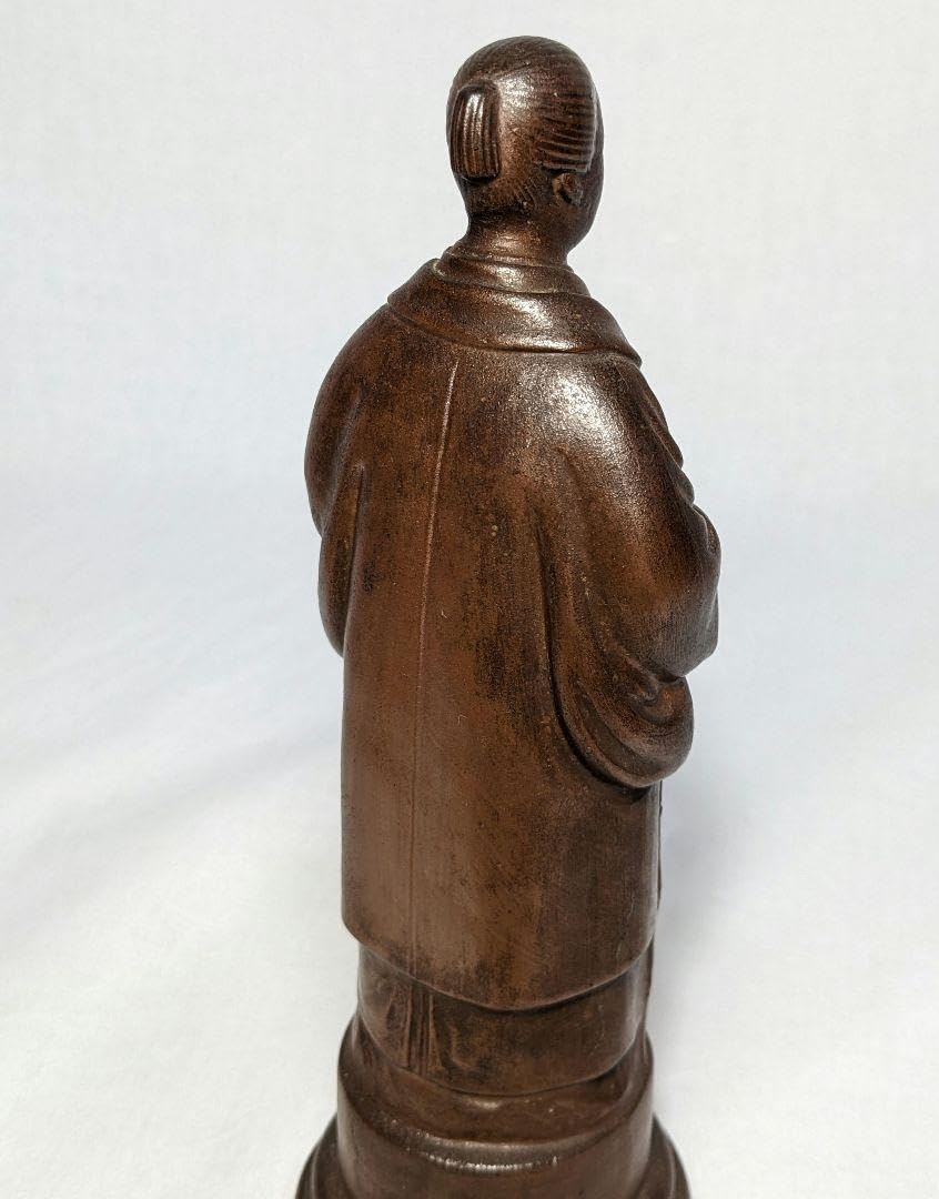 Amazon.co.jp: 西村春湖 備前焼 奥村五百子像 春湖苑識箱 陶像 置物