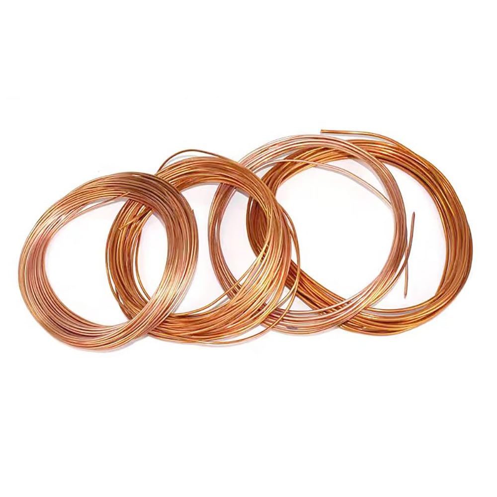 2 M Weiche Kupferrohrspule, Außendurchmesser 1,6–12 Mm, Flexibles Kupferrohr For Klimaanlage, Kühlung, Kühlung, Heimwerkerhandwerk(9.52x0.7mm)