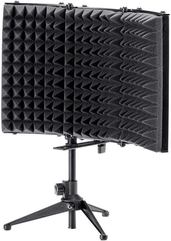 Monoprice Stage Right Series Desktop Microphone Isolation Shield, (602620)