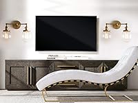 Vista 3 de Phansthy Lámpara de pared industrial vintage de 2 luces con doble pantalla de cristal de globo de 5.9 pulgadas (antiguo)